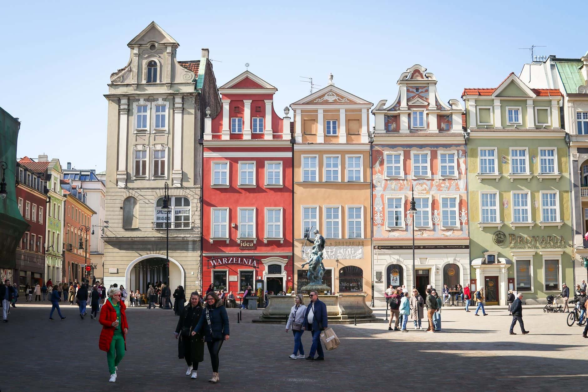 Stedentrip Poznan: oude markt, kleurrijke huizen en Stary Browar
